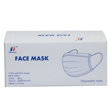 Wysokiej jakości jednorazowa maska ​​do twarzy 3ply
